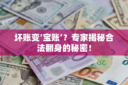 北京坏账变‘宝账’？专家揭秘合法翻身的秘密！