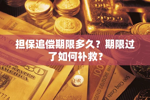 北京担保追偿期限多久？期限过了如何补救？
