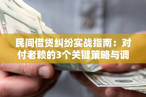 北京民间借贷纠纷实战指南：对付老赖的3个关键策略与调解盲区解析