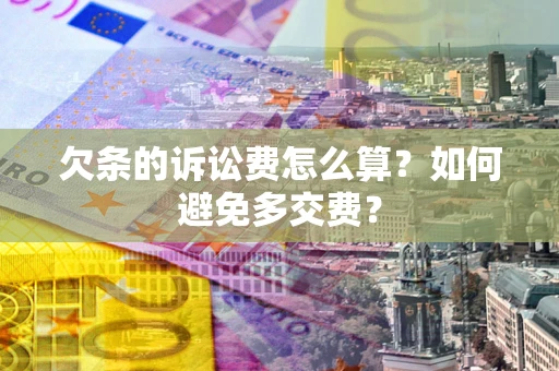 北京欠条的诉讼费怎么算？如何避免多交费？