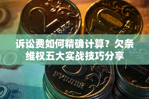 北京诉讼费如何精确计算？欠条维权五大实战技巧分享